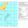 台風14号(2015年)進路予想図 米軍台風情報センター(JTWC)